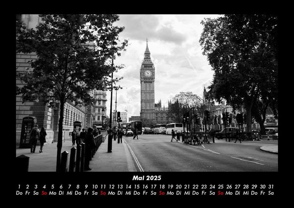 Produktbild: London 2025 Fotokalender DIN A3
