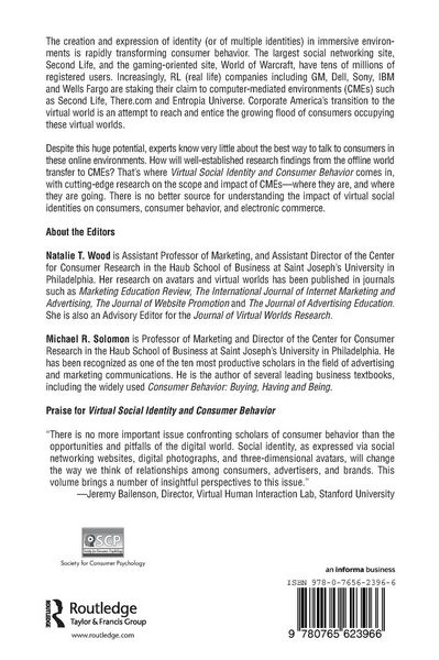 Produktbild: Virtual Social Identity and Consumer Behavior