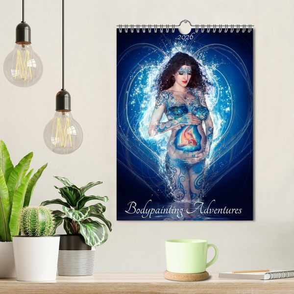Produktbild: Bodypainting Adventures (Wandkalender 2026 DIN A4 hoch), CALVENDO Monatskalender