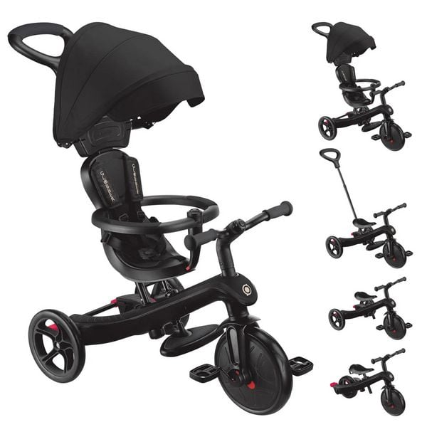 Produktbild: GLOBBER EXPLORER TRIKE 4in1 schwarz