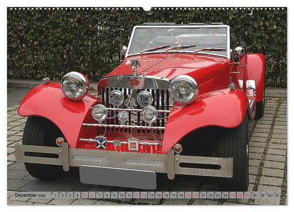 Produktbild: Oben ohne Oldtimer (hochwertiger Premium Wandkalender 2026 DIN A2 quer), Kunstdruck in Hochglanz