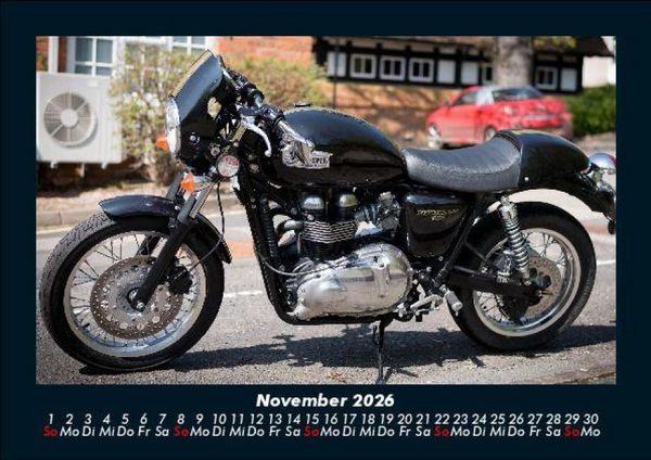 Produktbild: Motorr&auml;der 2026 Fotokalender DIN A5