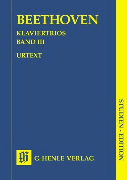 Produktbild: Ludwig van Beethoven - Klaviertrios, Band III