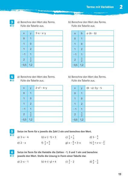 10-Minuten-Training Mathematik Rechnen mit Termen 7./8. Klasse. Kleine Lernportionen für jeden Tag