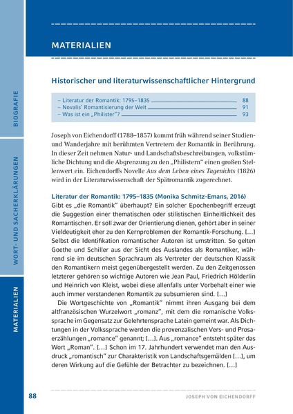 Produktbild: Aus dem Leben eines Taugenichts von Joseph von Eichendorff (Textausgabe)