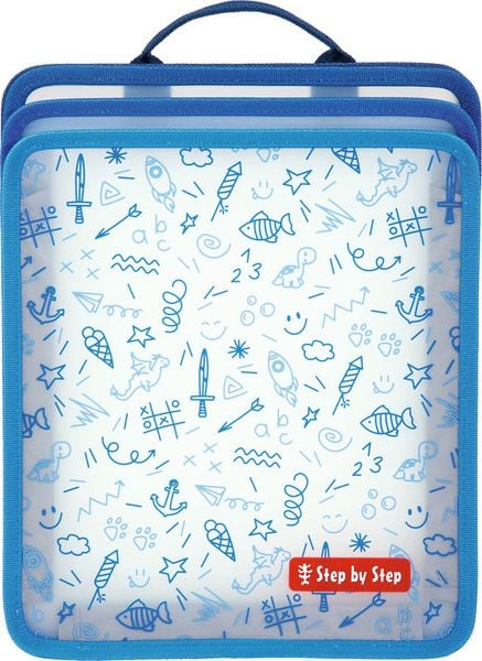 Produktbild: STEP BY STEP&reg; Heftbox faltbar, blau