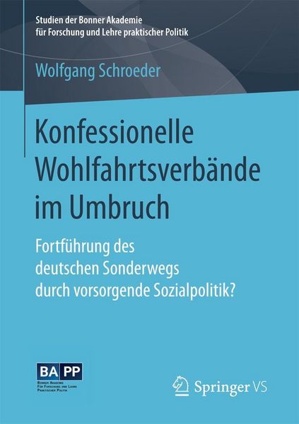 Produktbild: Konfessionelle Wohlfahrtsverb&auml;nde im Umbruch
