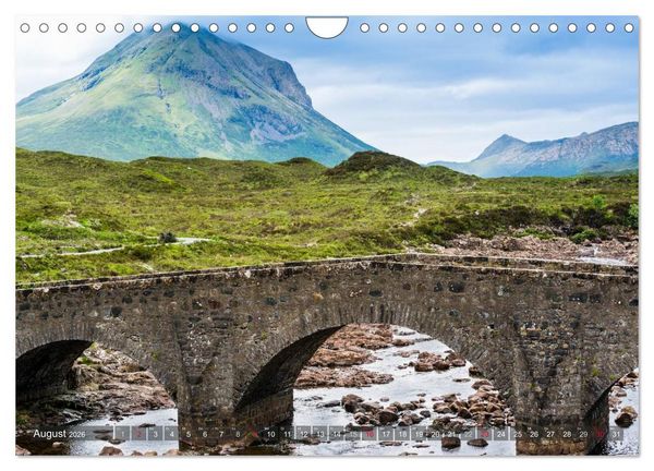 Produktbild: Quer durch Schottland (Wandkalender 2026 DIN A4 quer), CALVENDO Monatskalender