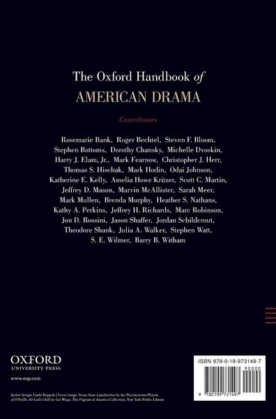Produktbild: Oxford Handbook of American Drama