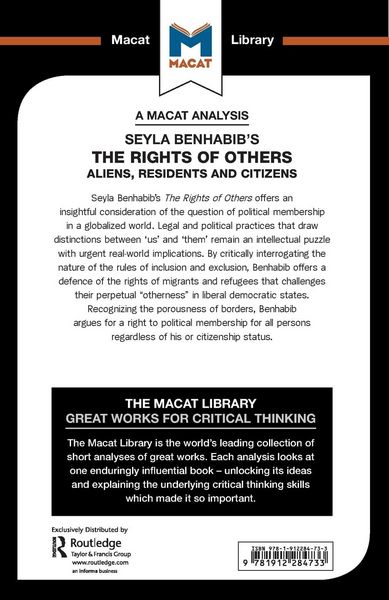 Produktbild: An Analysis of Seyla Benhabib's The Rights of Others