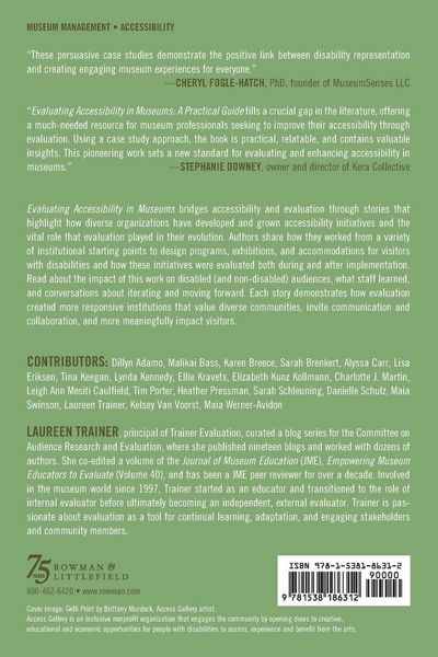 Produktbild: Evaluating Accessibility in Museums