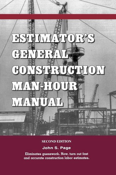 Produktbild: Estimator's General Construction Manhour Manual