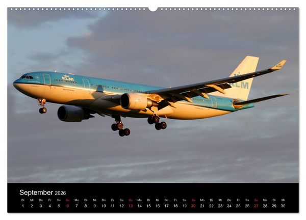 Produktbild: Faszination Flugzeug (hochwertiger Premium Wandkalender 2026 DIN A2 quer), Kunstdruck in Hochglanz