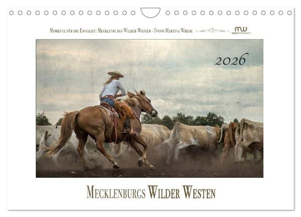 Produktbild: Mecklenburgs Wilder Westen (Wandkalender 2026 DIN A4 quer), CALVENDO Monatskalender