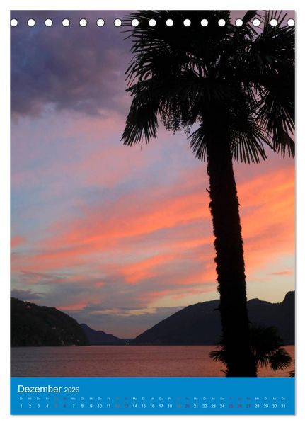 Produktbild: Tessin (Tischkalender 2026 DIN A5 hoch), CALVENDO Monatskalender