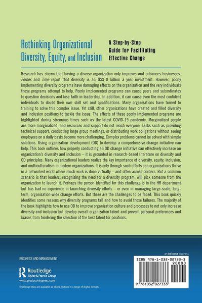 Produktbild: Rethinking Organizational Diversity, Equity, and Inclusion