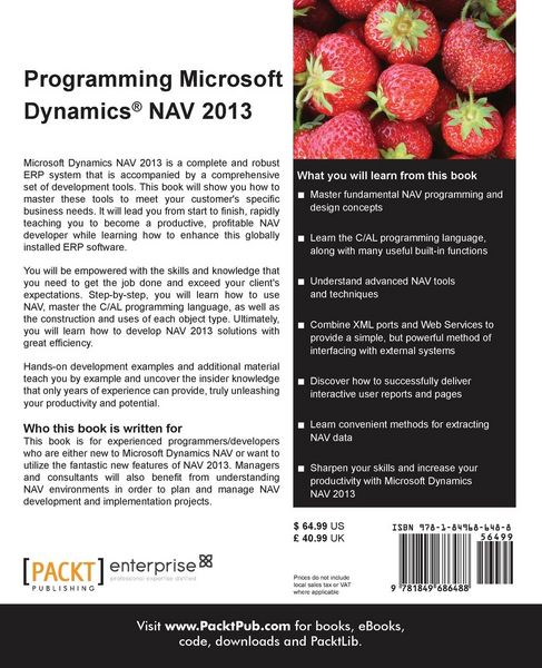 Produktbild: Programming Microsoft Dynamics Nav 2013
