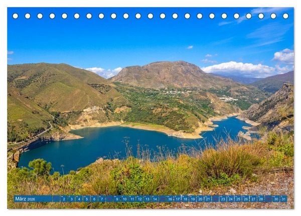 Produktbild: Ein Herz f&uuml;r Andalusien (Tischkalender 2026 DIN A5 quer), CALVENDO Monatskalender