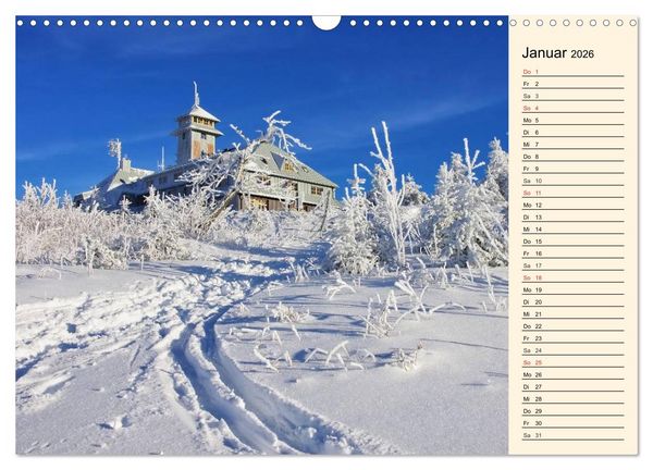 Produktbild: Unterwegs in Deutschland (Wandkalender 2026 DIN A3 quer), CALVENDO Monatskalender