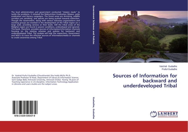 Produktbild: Sources of Information for backward and underdeveloped Tribal