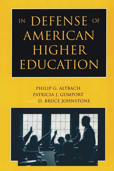 Produktbild: In Defense of American Higher Education