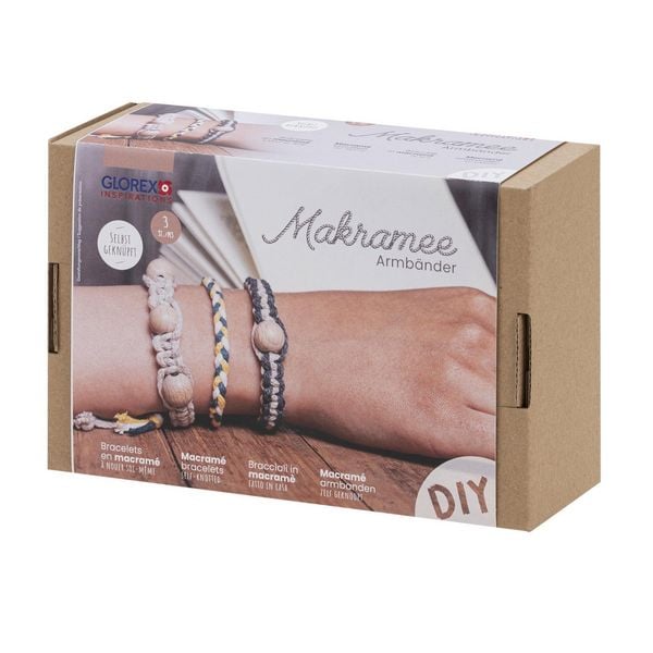 Produktbild: Bastelset Makramee Armb&auml;nder
