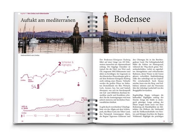 Produktbild: KOMPASS Radreisef&uuml;hrer Bodensee-K&ouml;nigssee Radweg