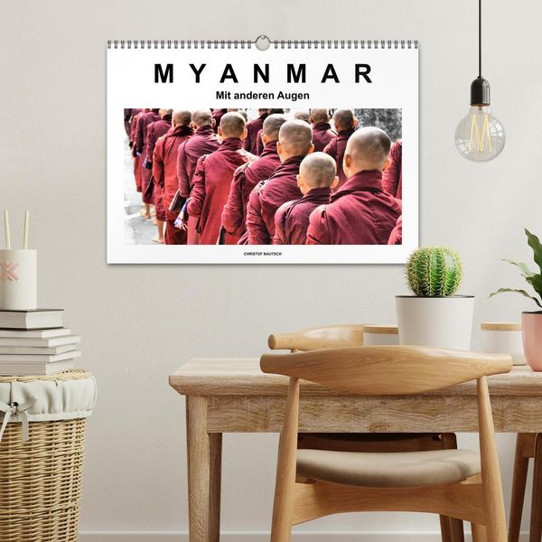 Produktbild: Myanmar &ndash; Mit anderen Augen (Wandkalender 2026 DIN A3 quer), CALVENDO Monatskalender