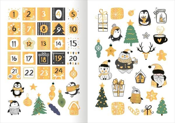Produktbild: Sticker Adventskalenderversch&ouml;nerer