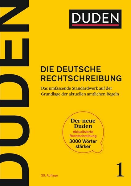 Produktbild: Duden - Die deutsche Rechtschreibung