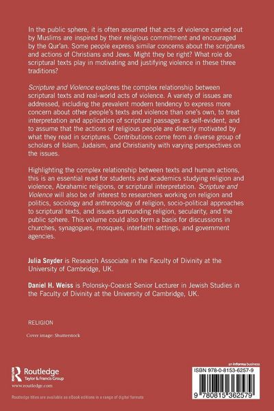 Produktbild: Scripture and Violence