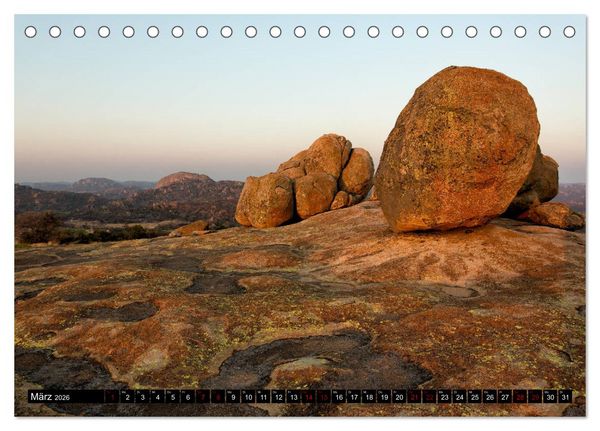 Produktbild: Faszination Simbabwe (Tischkalender 2026 DIN A5 quer), CALVENDO Monatskalender