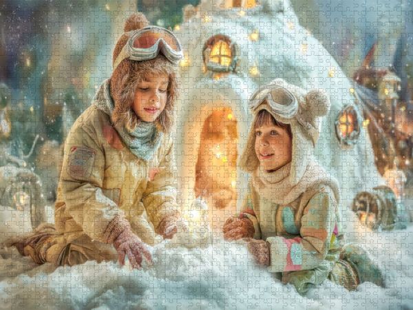 Produktbild: CALVENDO Puzzle Faszination Licht | 1000 Teile Lege-Gr&ouml;&szlig;e 64x48cm Foto-Puzzle f&uuml;r gl&uuml;ckliche Stunden
