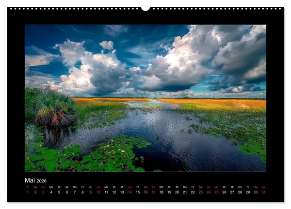 Produktbild: Nationalparks der USA - wilde Sch&ouml;nheiten (Wandkalender 2026 DIN A2 quer), CALVENDO Monatskalender