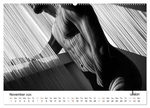 Produktbild: Male Nude Art (High Quality Premium Wall Calendar 2026 DIN A2 landscape),CALVENDO 12 Month Wall Calendar