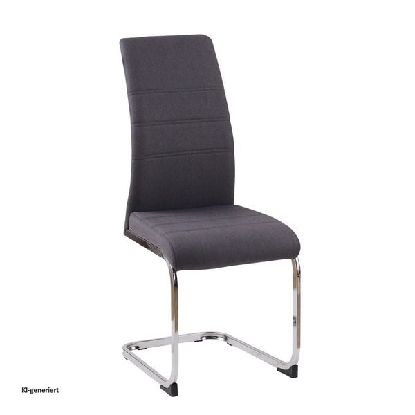 Produktbild: HTI-Living Schwingstuhl SallyC Freischwinger Esszimmerstuhl Braun