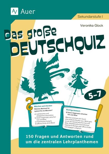 Produktbild: Das gro&szlig;e Deutschquiz 5-7