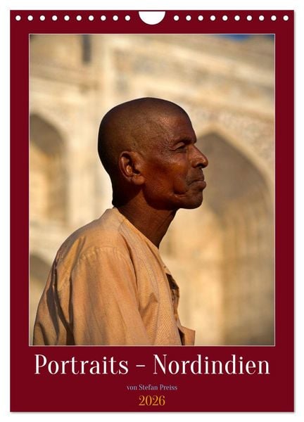 Portraits - Nordindien (Wandkalender 2026 DIN A4 hoch), CALVENDO Monatskalender