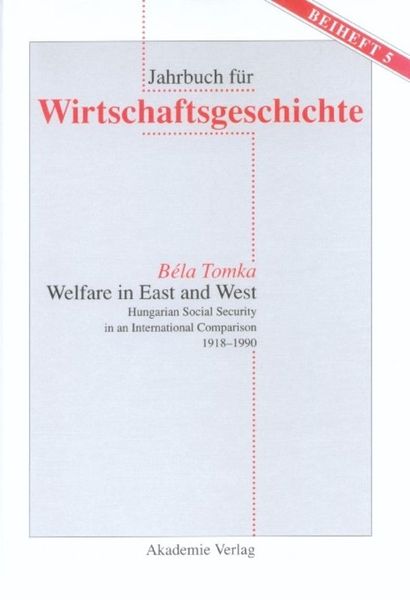 Produktbild: Welfare in East and West