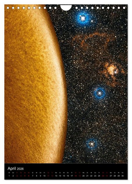 Produktbild: Mikrokosmos &ndash; Makrokosmos (Wandkalender 2026 DIN A4 hoch), CALVENDO Monatskalender