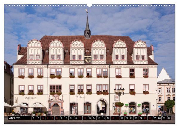 Produktbild: Naumburg - Kleinod an der Saale (hochwertiger Premium Wandkalender 2026 DIN A2 quer), Kunstdruck in Hochglanz