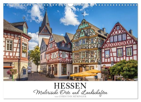 Produktbild: Hessen - Malerische Orte und Landschaften (Wandkalender 2027 DIN A3 quer), CALVENDO Monatskalender