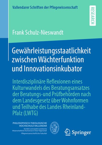 Produktbild: Gew&auml;hrleistungsstaatlichkeit zwischen W&auml;chterfunktion und Innovationsinkubator