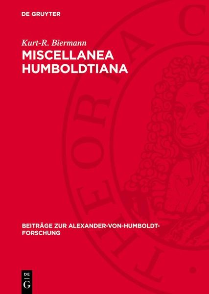 Produktbild: Miscellanea Humboldtiana