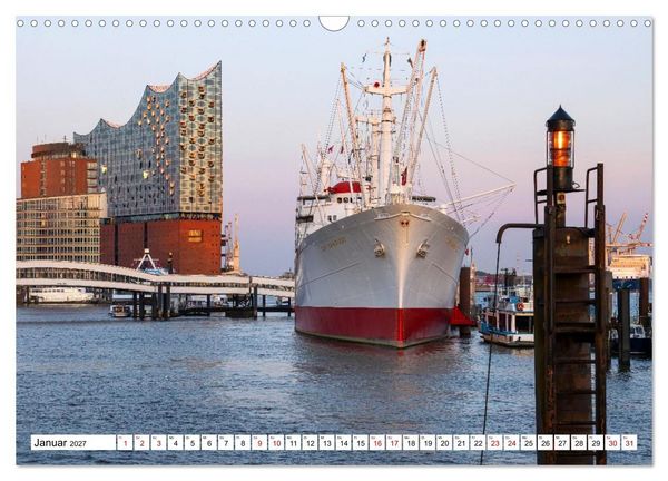 Produktbild: Urbane Impressionen: Hansestadt Hamburg - Tor zur Welt (Wandkalender 2027 DIN A3 quer), CALVENDO Monatskalender
