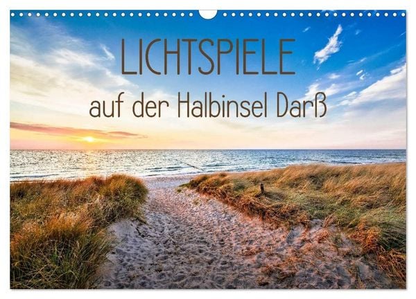 Produktbild: Lichtspiele auf der Halbinsel Dar&szlig; (Wandkalender 2027 DIN A3 quer), CALVENDO Monatskalender