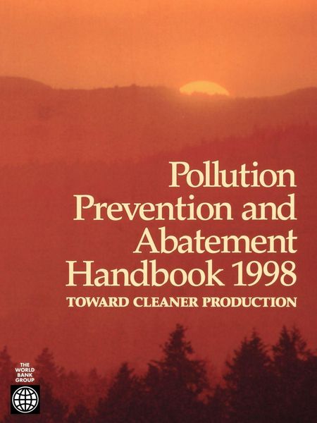 Produktbild: Pollution Prevention and Abatement Handbook 1998