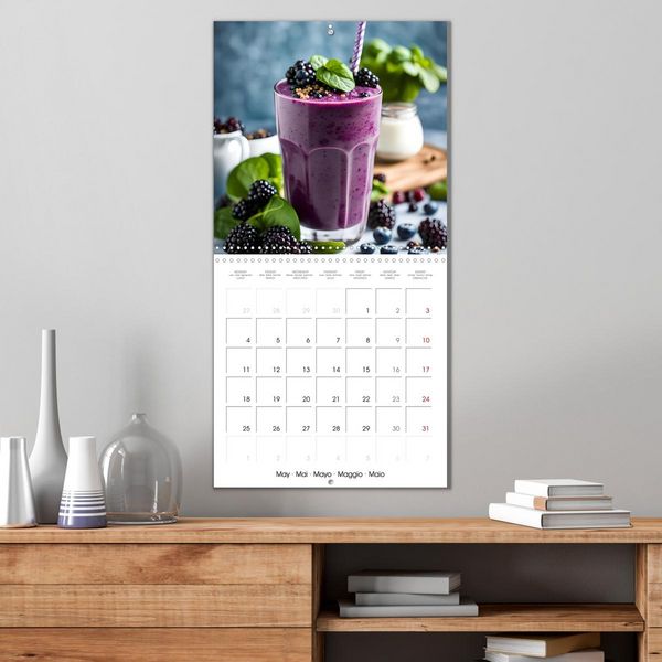 Produktbild: World of smoothies (Wall Calendar 2026 12 &times; 12 Inch) CALVENDO 12 Month Wall Calendar