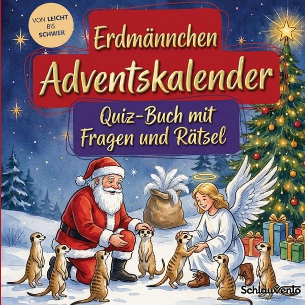 Produktbild: Erdm&auml;nnchen-Adventskalender: Quiz-Buch mit Fragen und R&auml;tsel