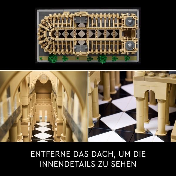 Produktbild: LEGO Architecture Notre-Dame de Paris, Architektur Modellbausatz 21061
